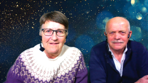 Julekos i studio fra Ibestad