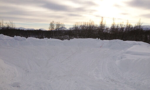 Skiparkeringa er klar!