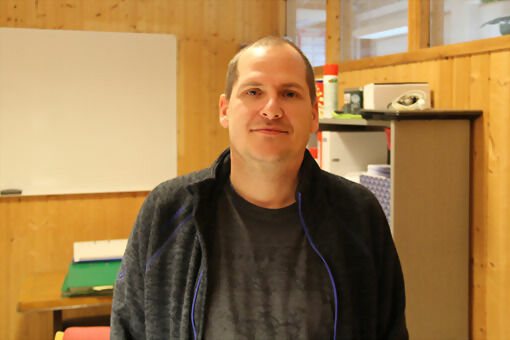 Svein-Kjetil Olsen er leder for Salangen Pistolklubb. FOTO: PER ASBJØRN GUNDERSEN/KNUT-ARILD JOHANSEN.