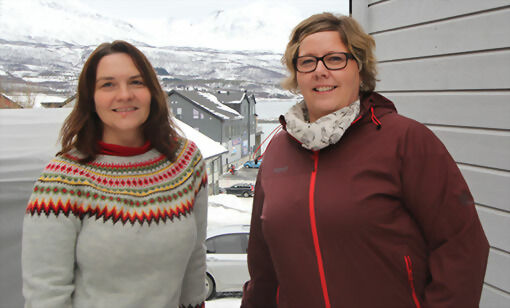 Hilde Løvberg og Anna Aglen Løkse er initiativtakere for årets vinteraktiviteter. FOTO: PER ASBJØRN GUNDERSEN