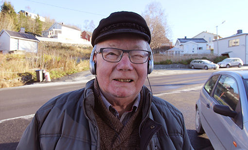 Eliseus Rønhaug er fornøyd med arbeidet som har blitt gjort for å få minnesmerket til Per Tønder realisert. FOTO: ALEKSANDER WALØR