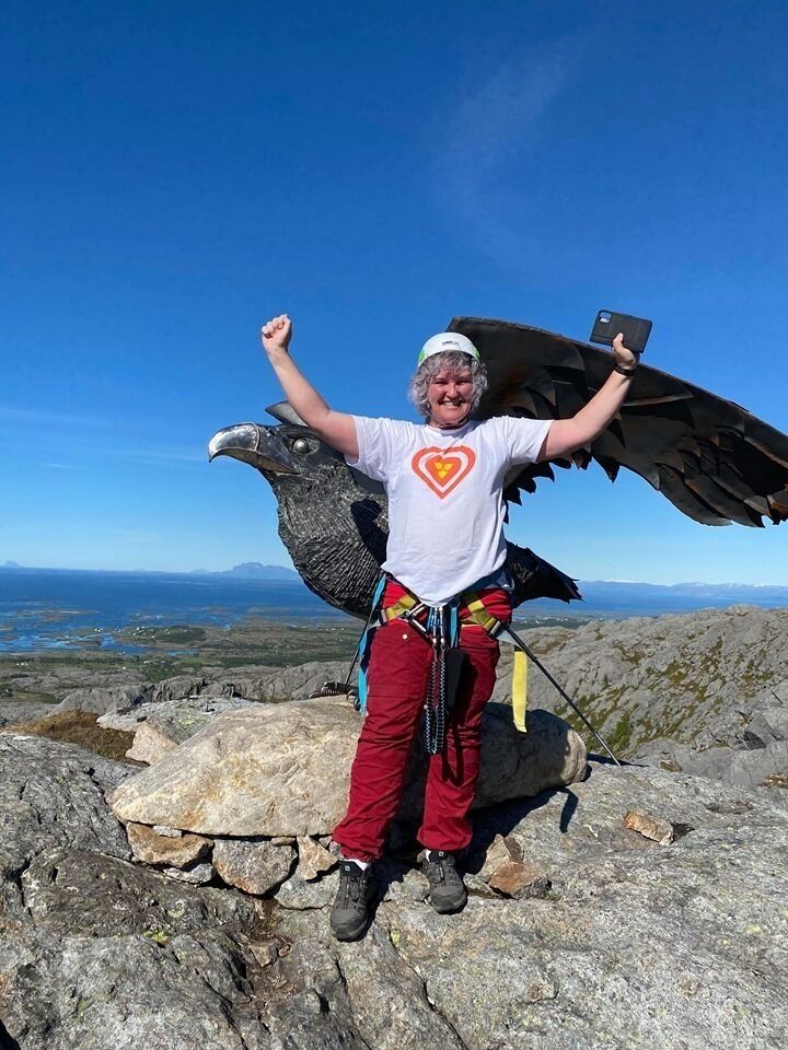 Hege Myrseth Rollmoen er en av flere som står bak FotTurFestival i Lavangen som starter førstkommende torsdag.
Foto: Privat