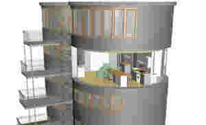 Flott "Sjøvegan Tower"