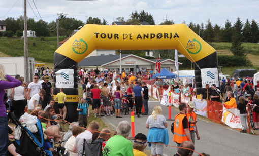 Slutt for Tour De Andørja