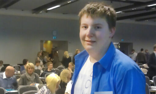 Deltar på konferanse