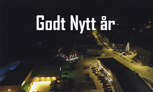 Fyrverkerishow fra luften