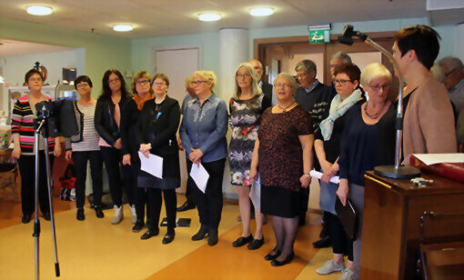 Lyste opp eldresenteret