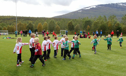 SIF Fotball inviterer barn fra 6-16 år til Coop Idrettsheia Cup. ARKIVFOTO: JON HENRIK LARSEN