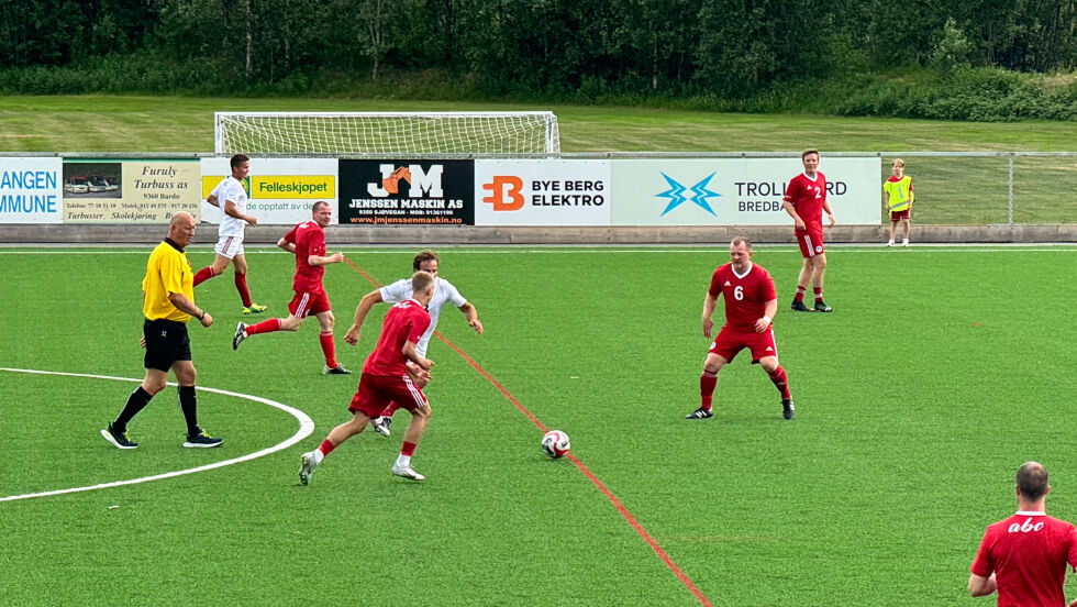 Fotballkampen endte uavgjort. Se opptaket fra hele vår direktesending fra kampen, ved å kjøpe deg abonnement her.
 Foto: Jon Henrik Larsen