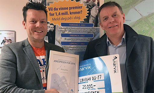 Tildelt bankens ærespris