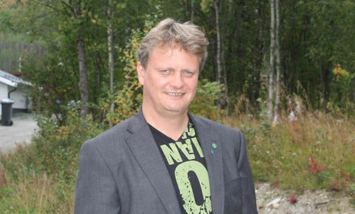 Salangen- ordfører Ivar B. Prestbakmo lover molo til 2012 og Millionfisken. FOTO: GRY MALIN MYRLAND