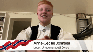 De unge rapporterer fra 17.mai-feiringen