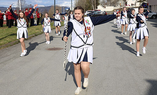 Har startet feiringen!