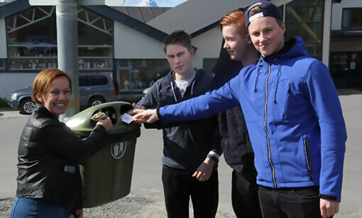 - Ingen forsøpling her