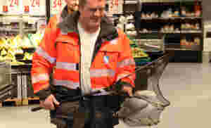 "Måsulf" på handletur