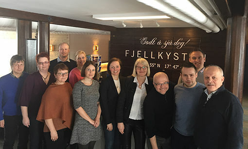 Næringslivsaktører fra hele fylket var samlet på Fjellkysten for møtet i deres samarbeidsprosjekt.