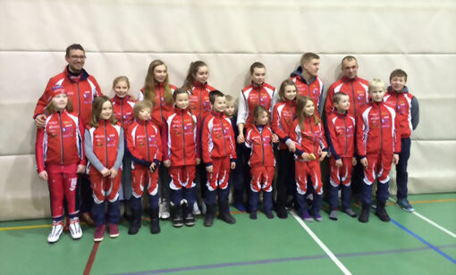 22 flotte barn og unge fra Salangen IF Ski deltok på sonerenn på Silsand lørdag. FOTO: TOR-OVE TALSETH