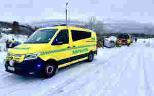 Fire personer involvert i kollisjon
