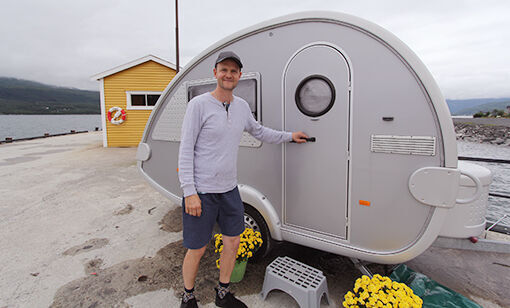 Kåre på camping