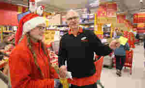 Trekning av julevogna