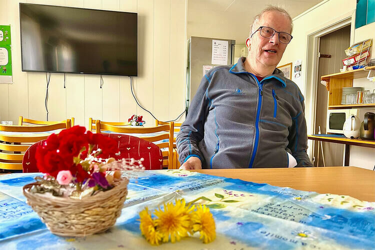 Leder i Salangen lag av Mental Helse, Svein Prestbakk sier at lokallaget ønsker og skape aktiviteter i sommer for sine medlemmer. FOTO: JON HENRIK LARSEN