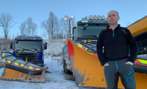 Klar for innsats i snøen