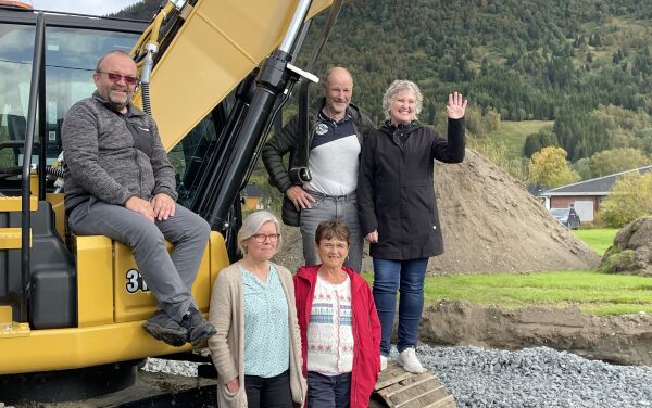 Glede over at arbeidet er startet