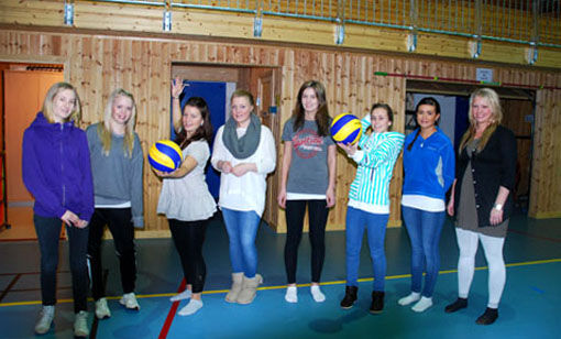 Flinke volleyballjenter