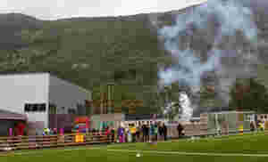 Åpnet ny-stadion!
