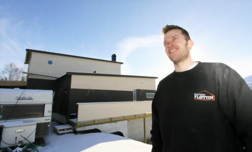 Tony Fløtten mener det er best å være lykkelig som liten som bedrift. FOTO: JON HENRIK LARSEN
