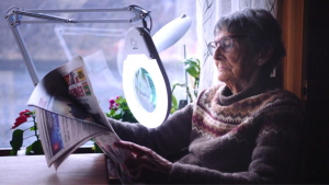 Blir filmstjerne i en alder av 104 år