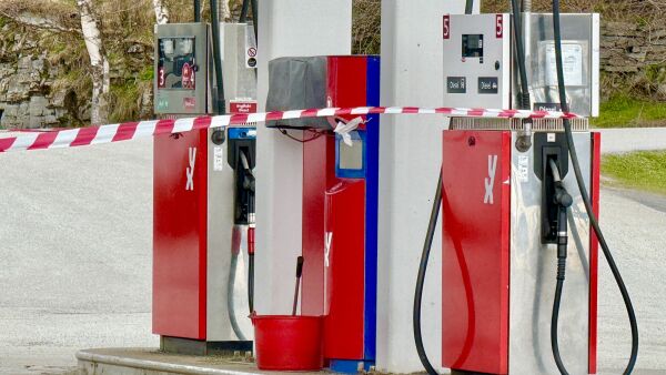 Her får du ikke fylt drivstoff