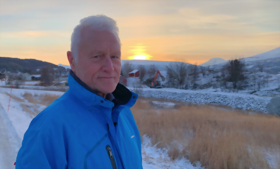 Tiltakshaveren er glad for å kunne kalle det kommende boligfeltet et anleggsområde. FOTO: SANDER JOHANNES KARLSEN