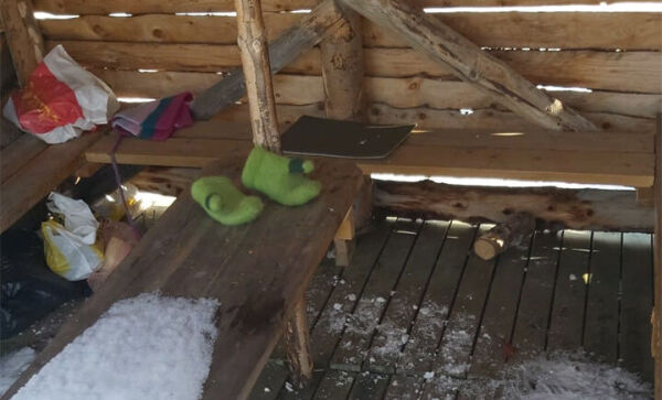 Ble møtt av dette synet