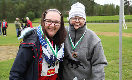Gunn-Daghild Lavik (t. v.) og Bente Nordbakken deltok begge på fylkeslekene i 2016. ARKIVFOTO: PER ASBJØRN GUNDERSEN