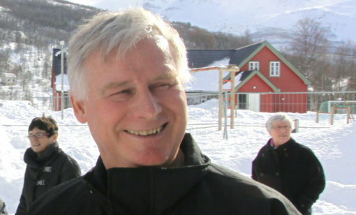 Svein Sæther i Lavangen Høyre vil bli ordfører på halvtid. FOTO: JON HENRIK LARSEN.