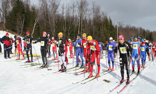 Spanstind Rundt ble skjærtorsdag arrangert med 340 personer i skisporet. 64 av disse deltok i konkurransedelen. FOTO: HÅKON NYGÅRD