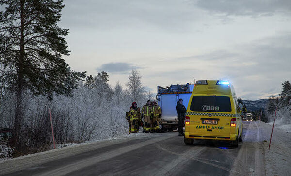 Sendt til sykehus i Narvik