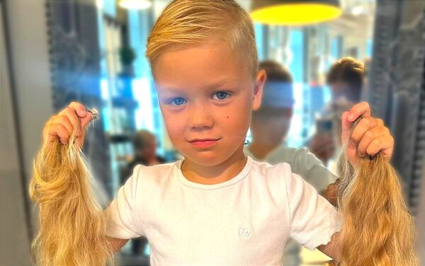 Donerte håret til kreftsyke barn