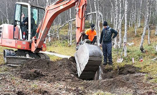 Stolpedugnad i lysløypa