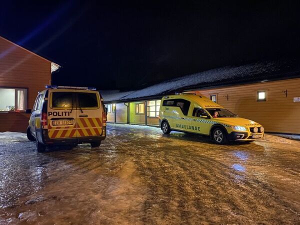 Branntilløp i gardinen
