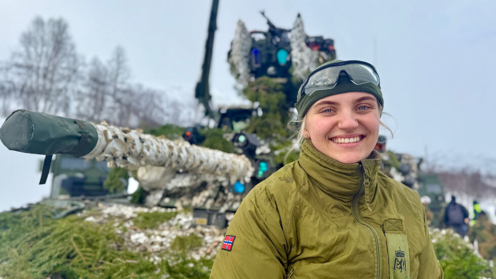 Martine er soldat og er skytter på stormpanservogn i Hæren. Les hvordan hun feirer kvinnedagen. Kjøp abonnement under.
 Foto: Jon Henrik Larsen