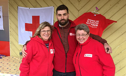 Medlemmene i Røde Kors er alle enige om at det er viktig å ta en del av den store tv-aksjonen som går av stabelen 23. oktober. FOTO: ALEKSANDER WALØR