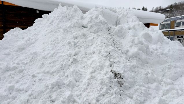 Snøen kan skape farlige situasjoner