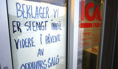 ICA avvikler butikken