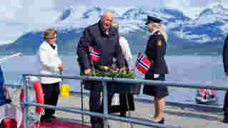 Høytidelig kongelig besøk i Balsfjord