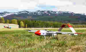 Flydde en helt spesiell drone