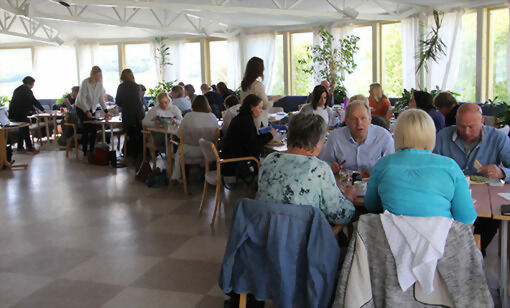- Slike senterdager skaper et godt arbeidsmiljø, sier Are Johan Eriksen. FOTO: PER ASBJØRN GUNDERSEN