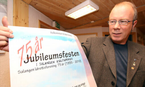 Solid 75 åring feirer