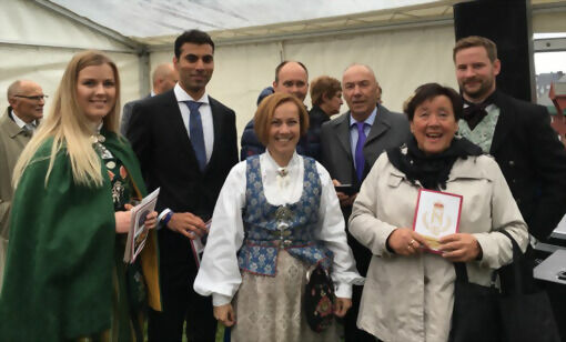 Hagefest med kongen